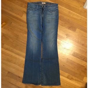 Paige Medium Wash Flare Jean